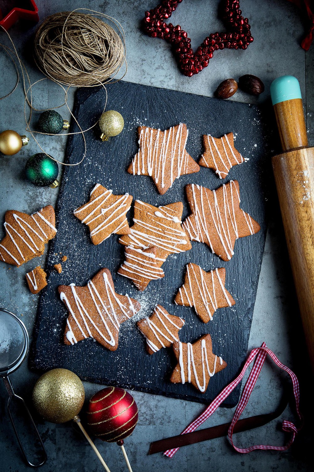 Gingerbread Stars-web